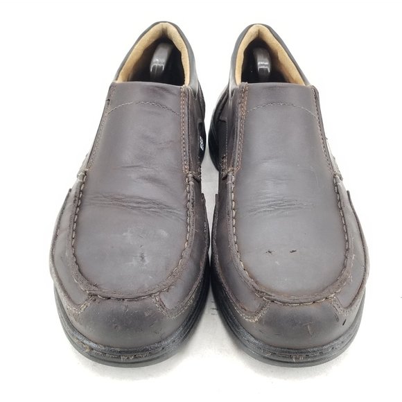 Timberland PRO ESD Safety Toe Work Shoes Brown 91694 Slip On Brown Sz 10.5 - Picture 4 of 8
